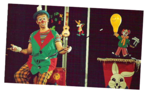 Boka clown jumping joe