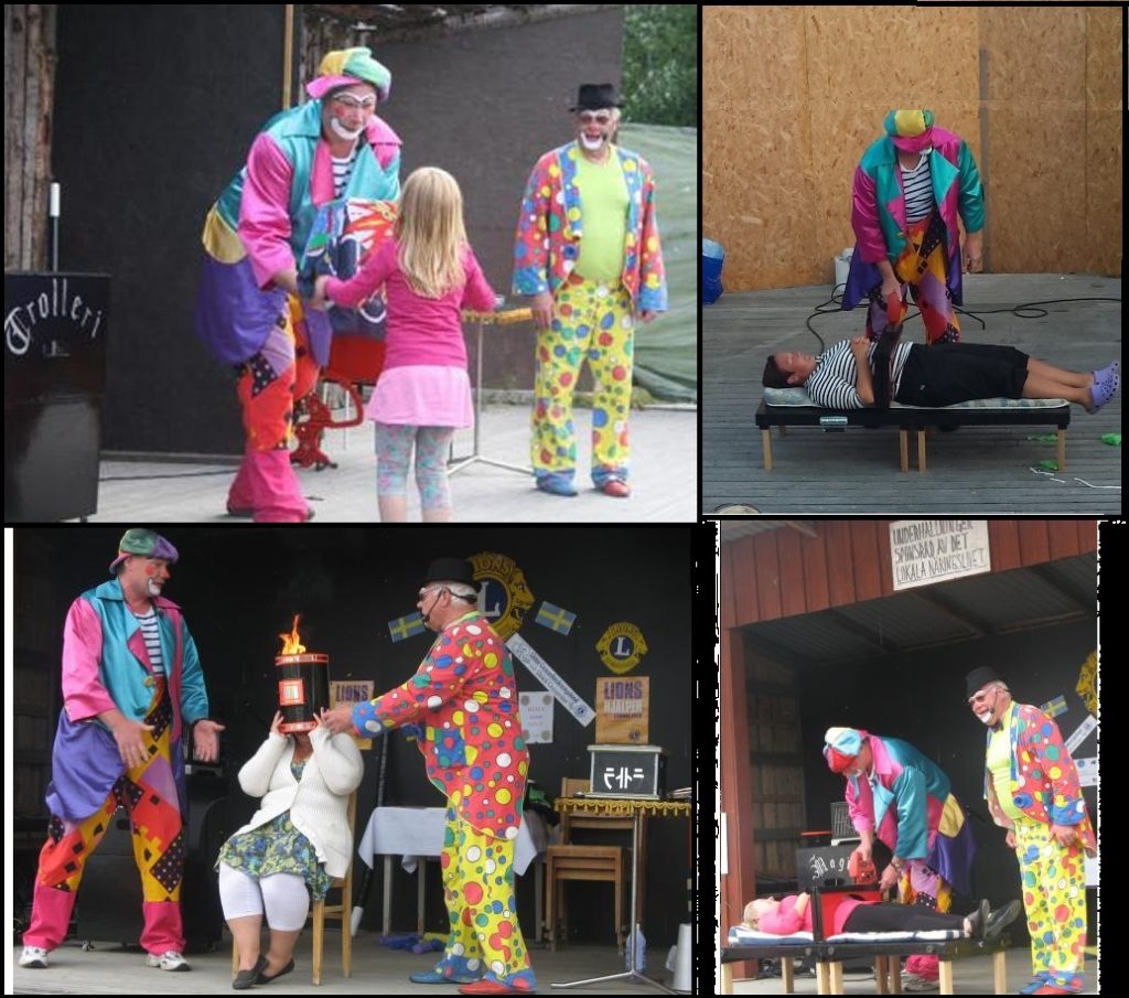 Boka en clown i norrland, sundsvall